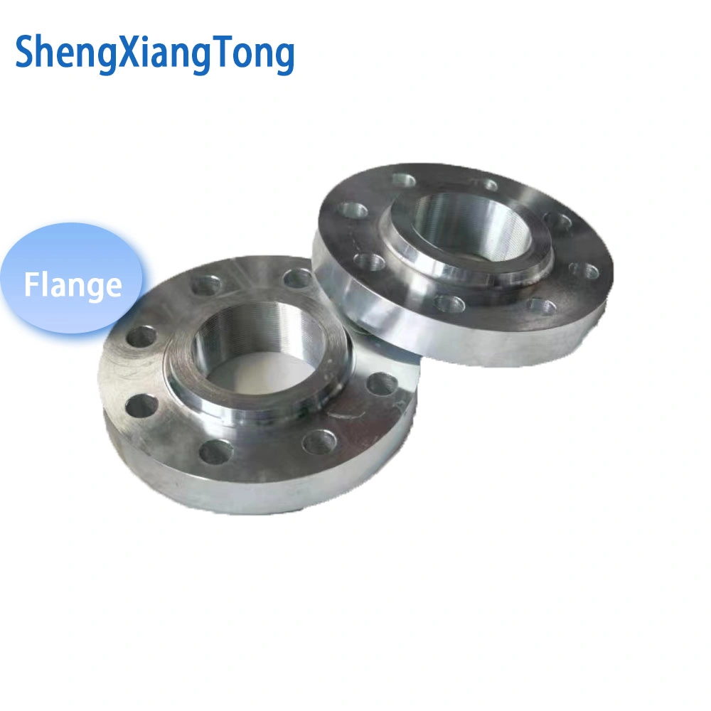 Professional Wholesale/Supplier OEM BS Steel Carbon Steel A105 Forged Welding Neck 150lbs Threaded Forged Flanges Factory Price