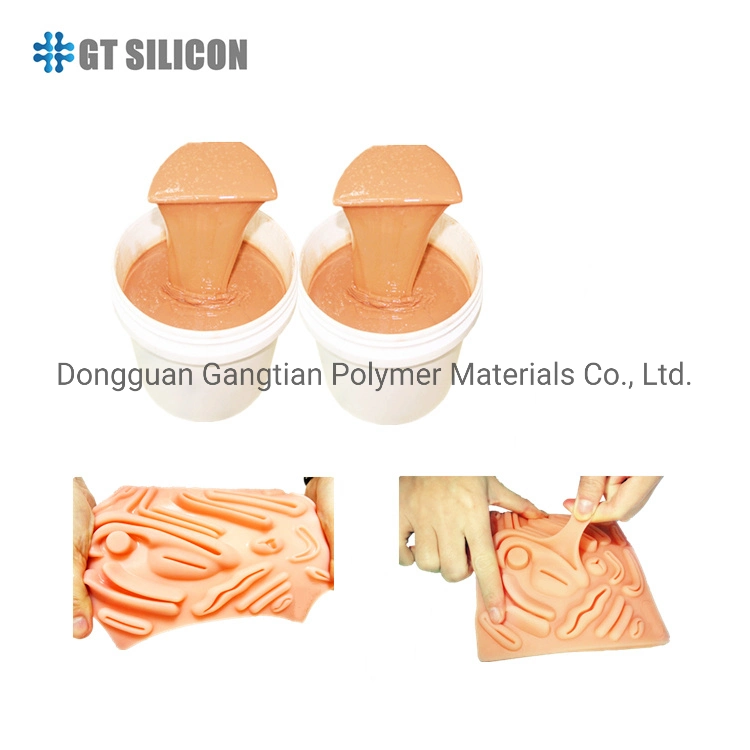 Simulation Skin Raw Material Liquid Silicon Rubber