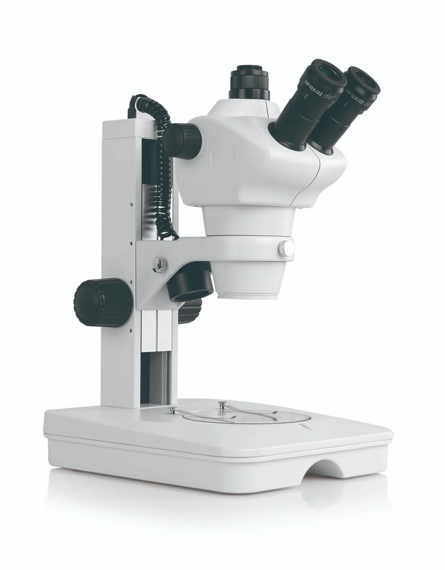 Trinocular Stereo Zoom Microscope, 4X-300X (с опциями) с C-образным креплением (BM-600T)