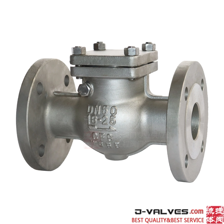 Carbon Steel Stainless Steel Gg25 F304 Forged Steel Swing Check Valve Non Return Valve