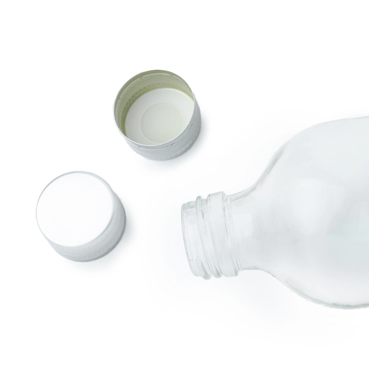 Custom 330ml 33cl Clear Tea Soda Beverage Carbonated Drink Juice Glass Water Bottle