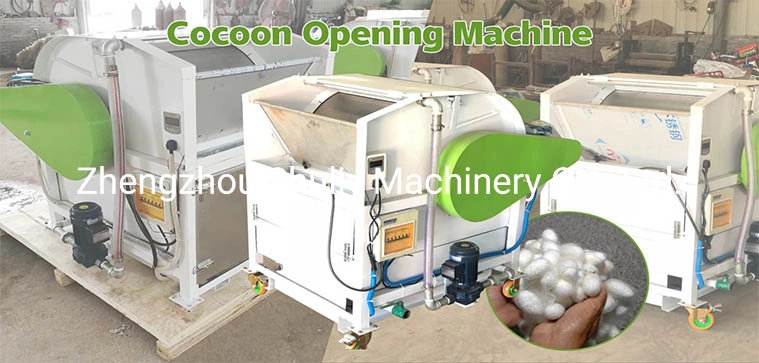 Silk Reeling Machine Open The Cocoon Spinning Machine