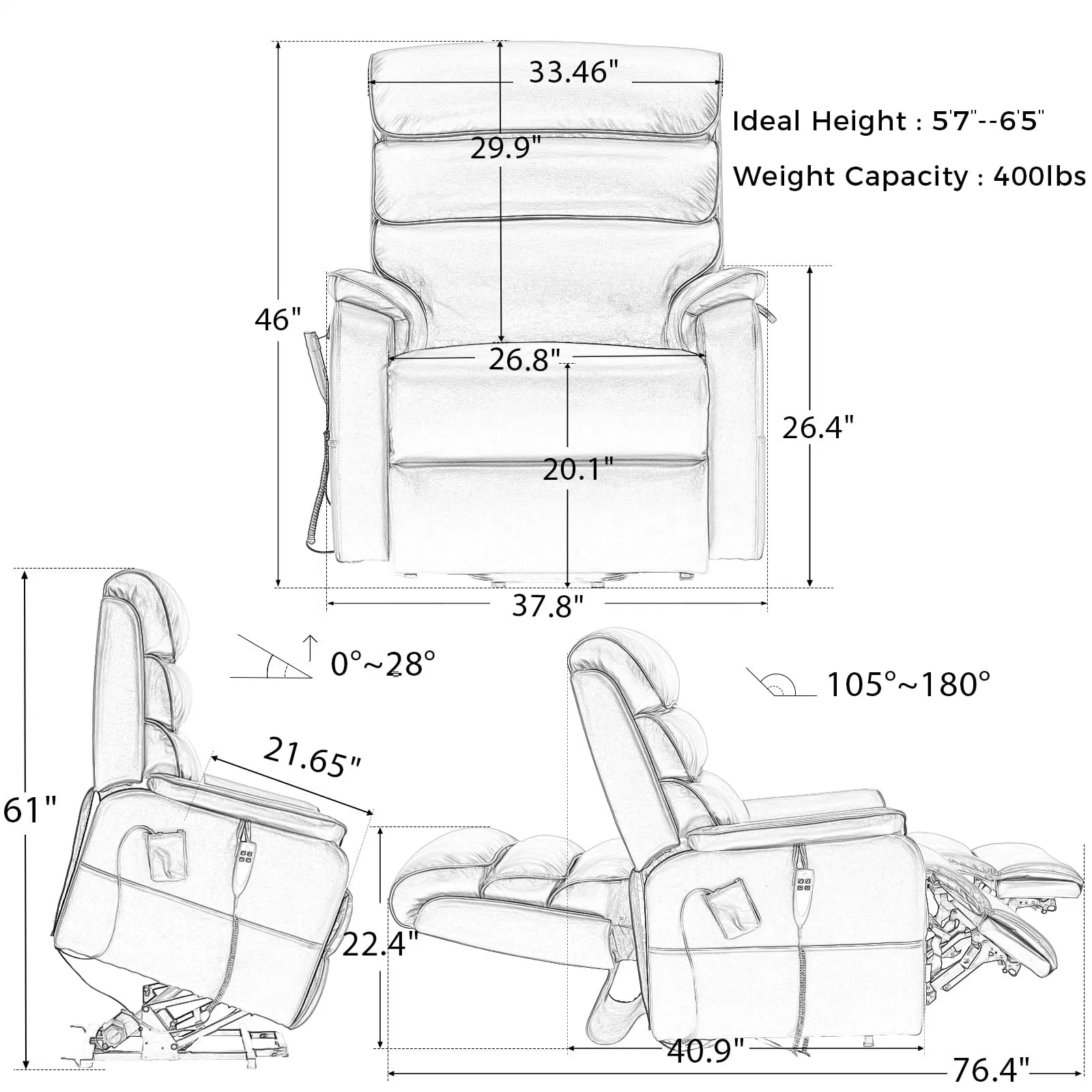 Standard emballage Accueil Meubles Shanghai chaise de bureau moderne roues médicales. Bme0010 chaud