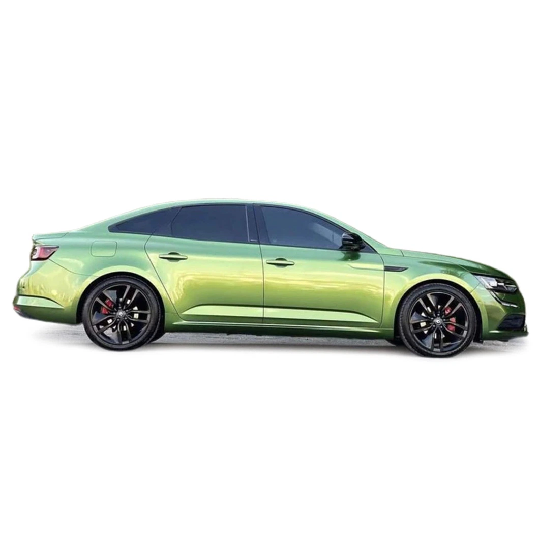 Beikaer Brand Air Bubble Free Olive Green Pet PVC Full Car Body Vinyl Wrapping Film