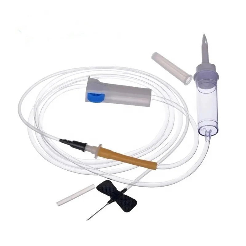 Medical IV Blood Set Disposable IV Infusion Drip Set