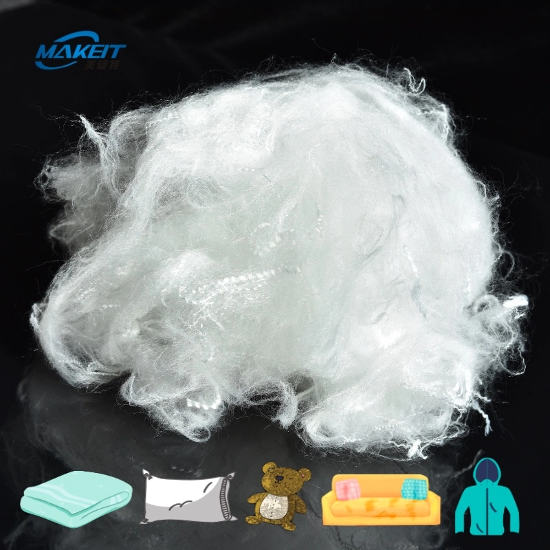 Makeit High Fill Power Polyester Batting/Filling Washable Polyester Fiber for Home Textile