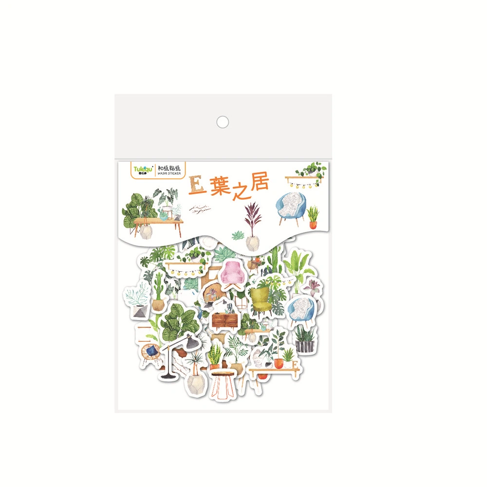 Custom-Made Brand Sticker Pack Cross-Border Cartoon Waterproof Original Hand Account Water Cup Diary and Paper Hand Account Sticker