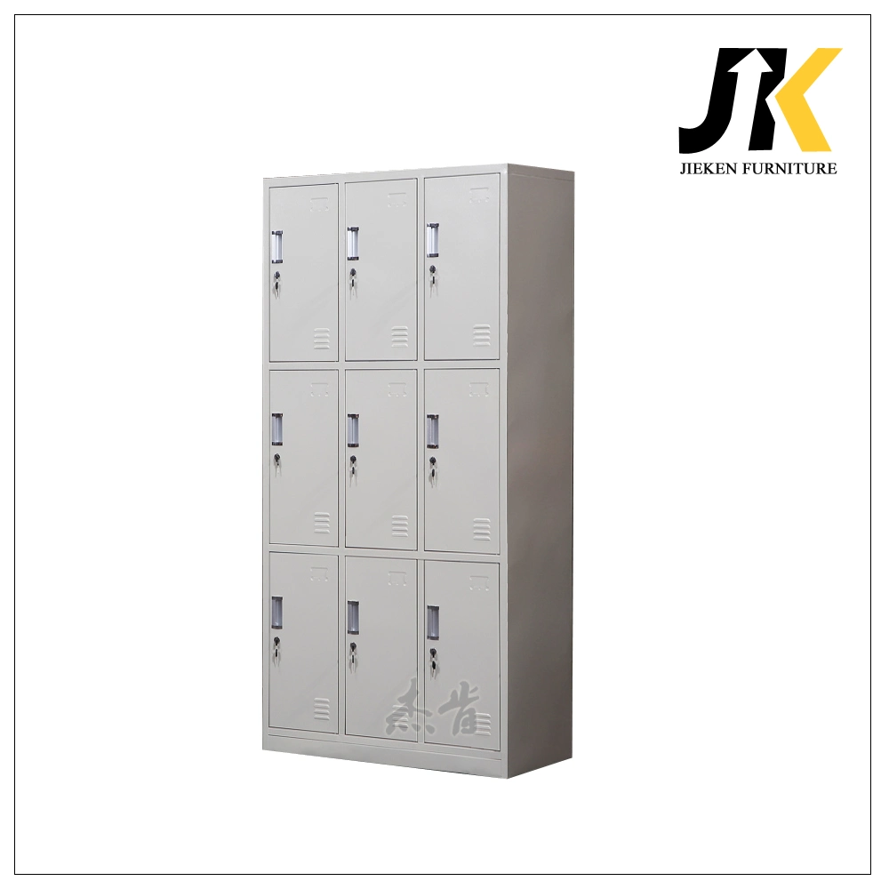 Simple Design Portable Bedroom Steel Garderobe Clothes Cabinet