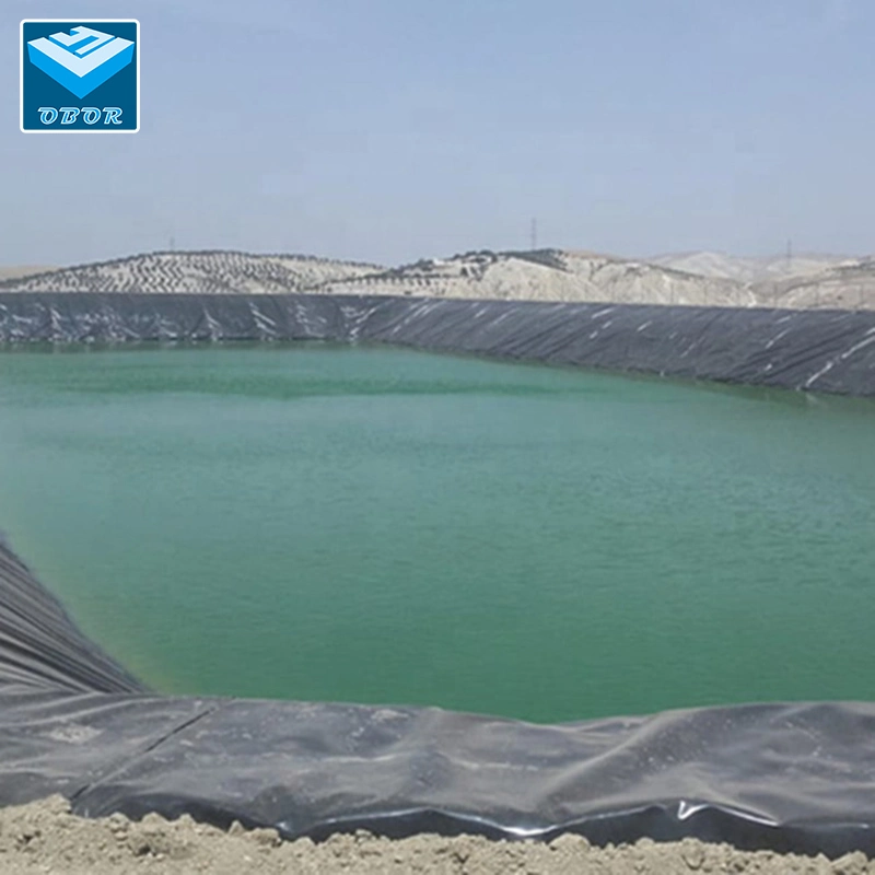 Black Smooth HDPE Geomembrane with 5 Years Guarantee Period