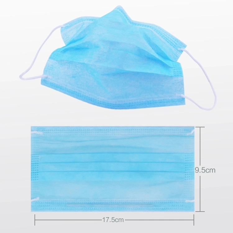 Hot Selling Certificated 3 Ply Disposable Face Masks Medical Surgical Nose Mask Daily Use Hospital Amazon Shipping Mask