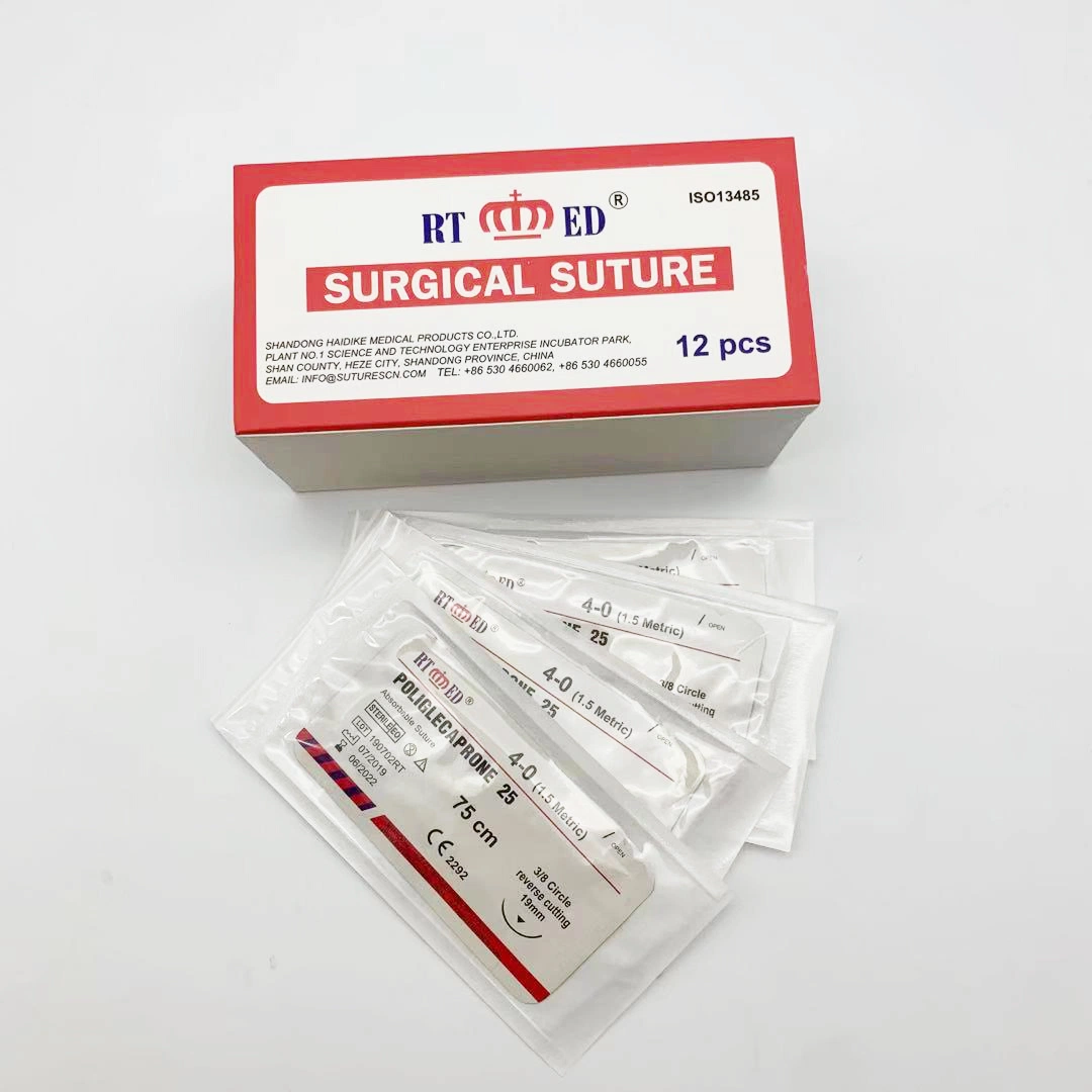 Monofilament Absorbable Poliglecaprone (PGCL) Suture