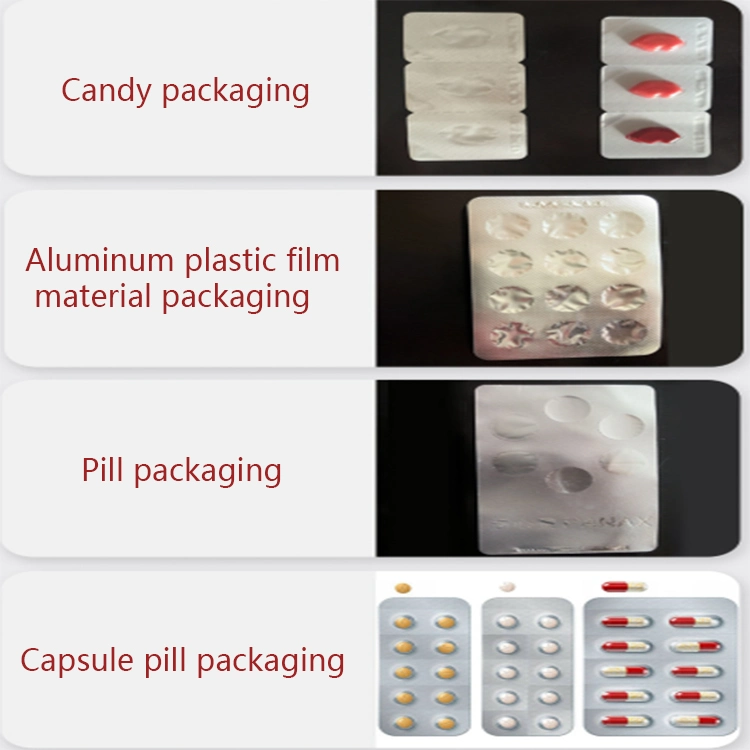 Small Manual Blister Packaging Machine Blister Capsule Tablet Packaging Pill Blister Aluminum Plastic Packaging Machine