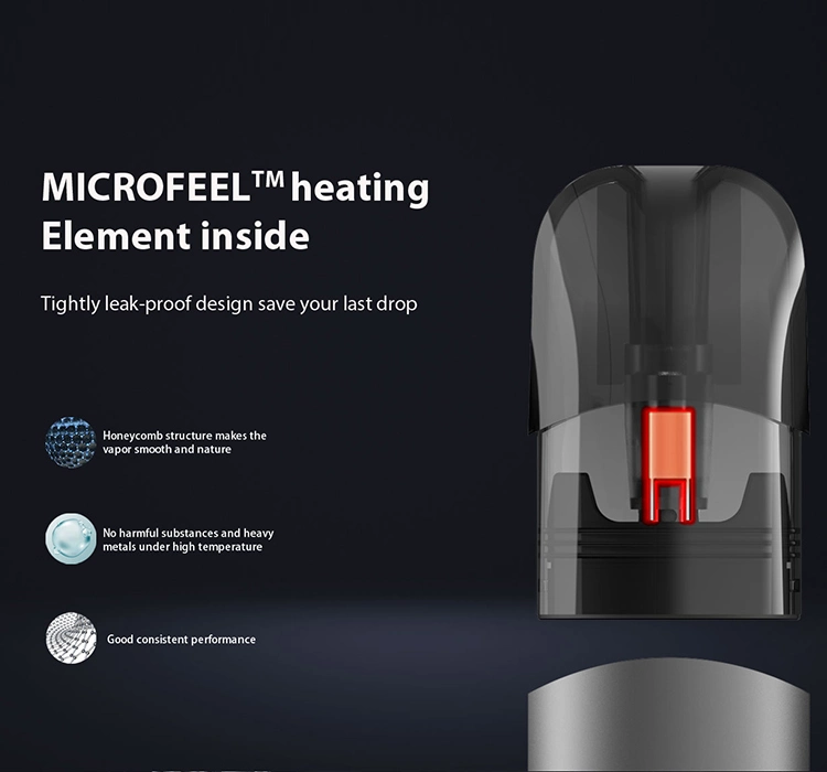 300 inhalaciones Epod precargada de cerámica de estilo Pod vaporizador