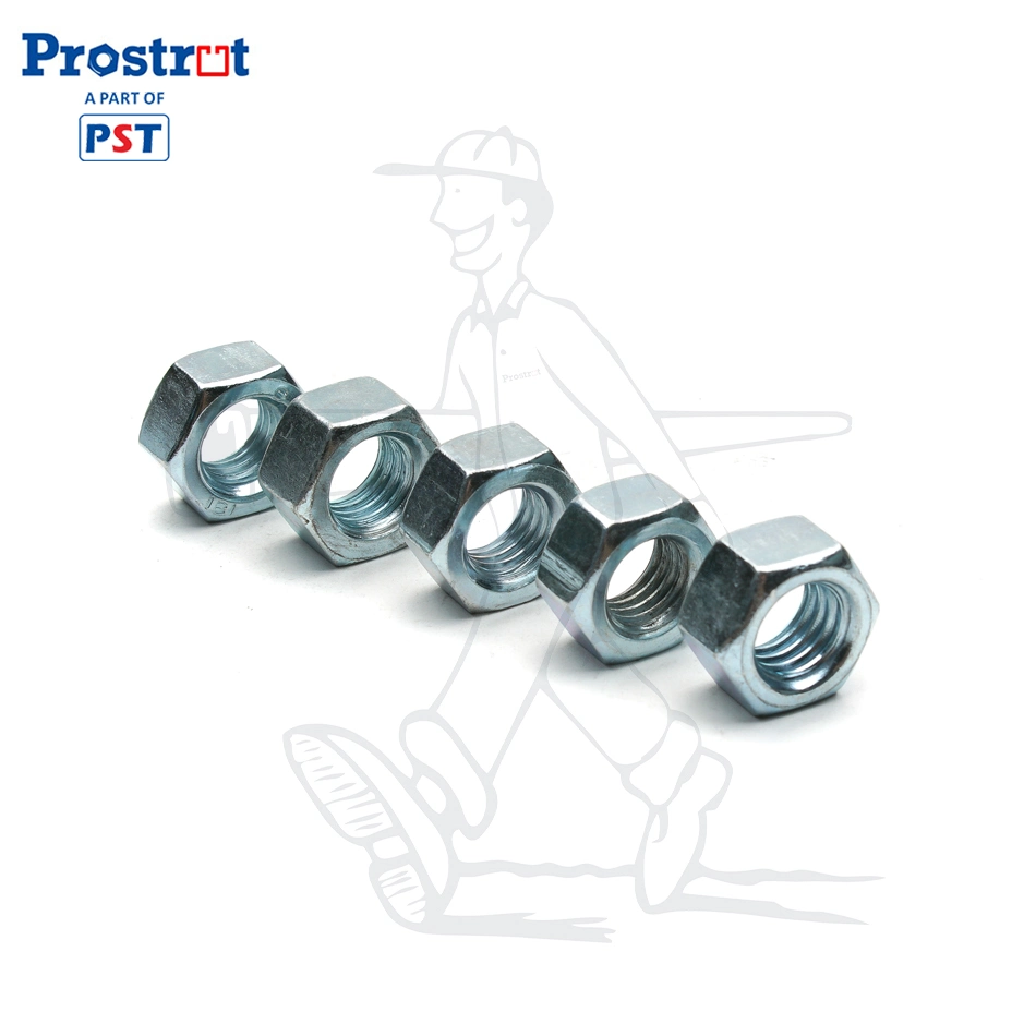 Ecrou hexagonal M6 M8 M10 M12 M14 entièrement zingué Écrous hexagonaux en acier DIN934