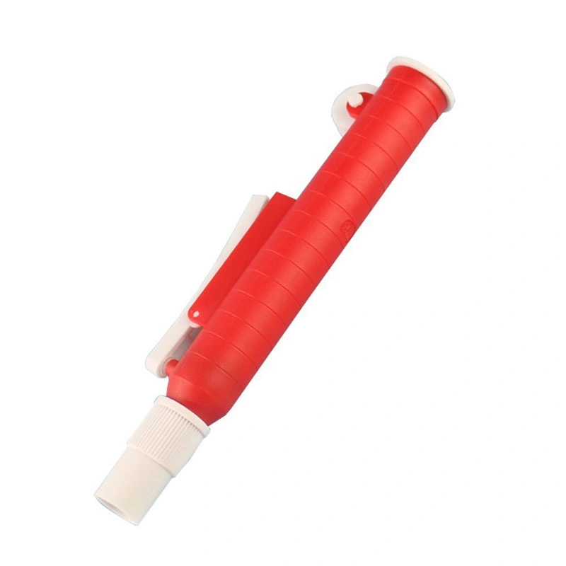 High Precision 2ml 10ml 25ml Red Green Blue Thumbwheel Design Manual Pipette Pump