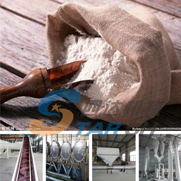 Commerial Type 2t/H Cassava Flour Mill Plant