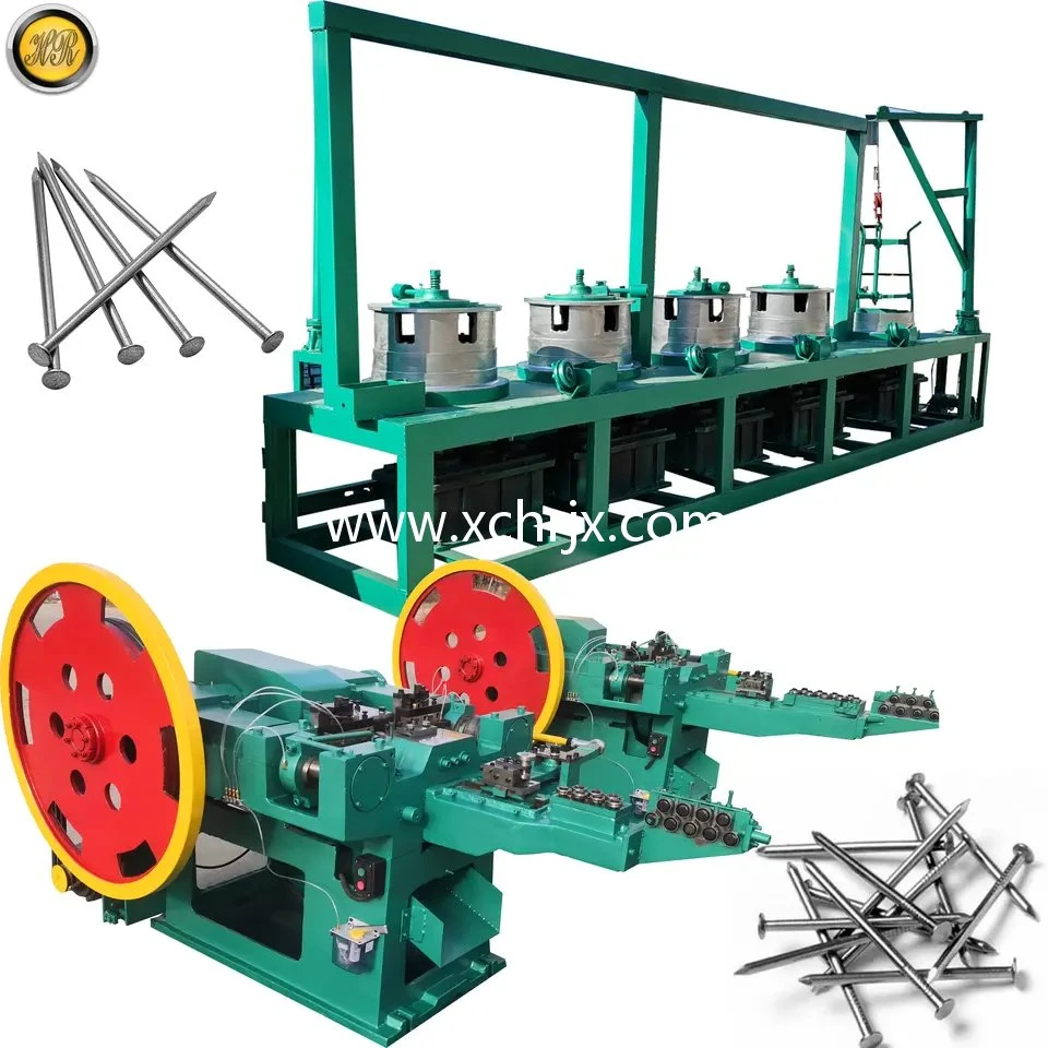 Automatic Nail Making Machine to Make Nails/Wire Steel Iron Nail Machine