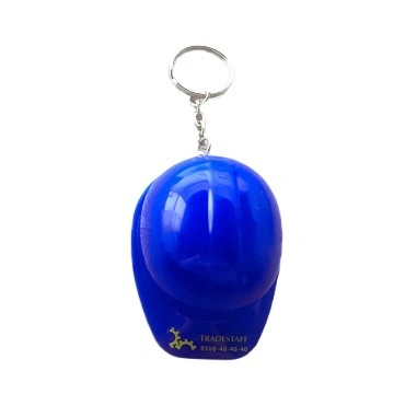 Helmet Shaped Bottle Opener LED Key Chain