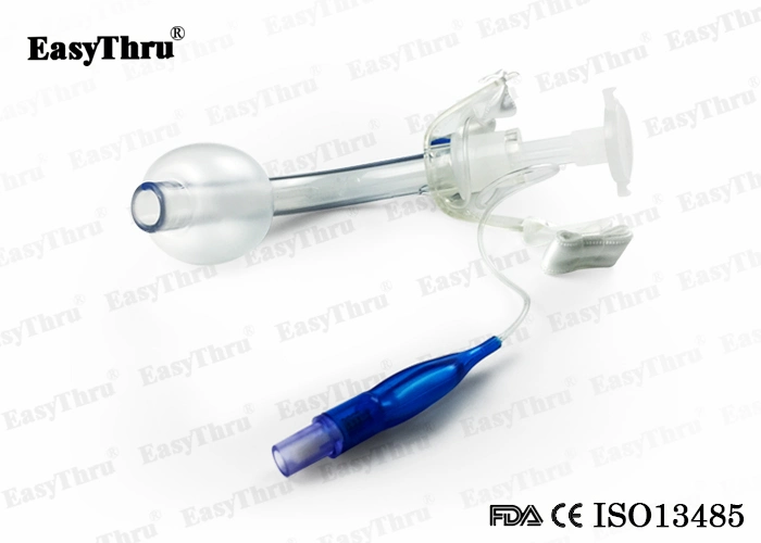 Tubo endotraqueal pré-formado PVC Oral e nasal Anestesiologia respiratória com Cuffed Material médico