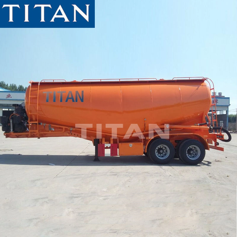 Titan 30cbm pétrolier de poudre de ciment en vrac pour la vente