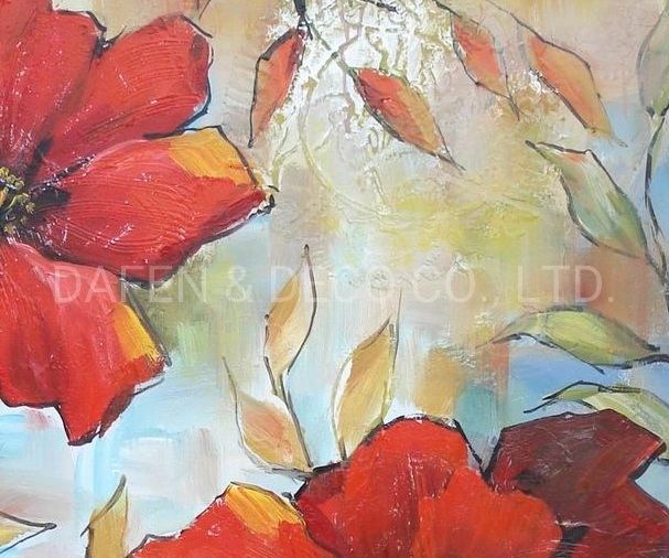 Floral 2019 New Design (ADC3948) Handmade Oil Painting Wall Decorative Art