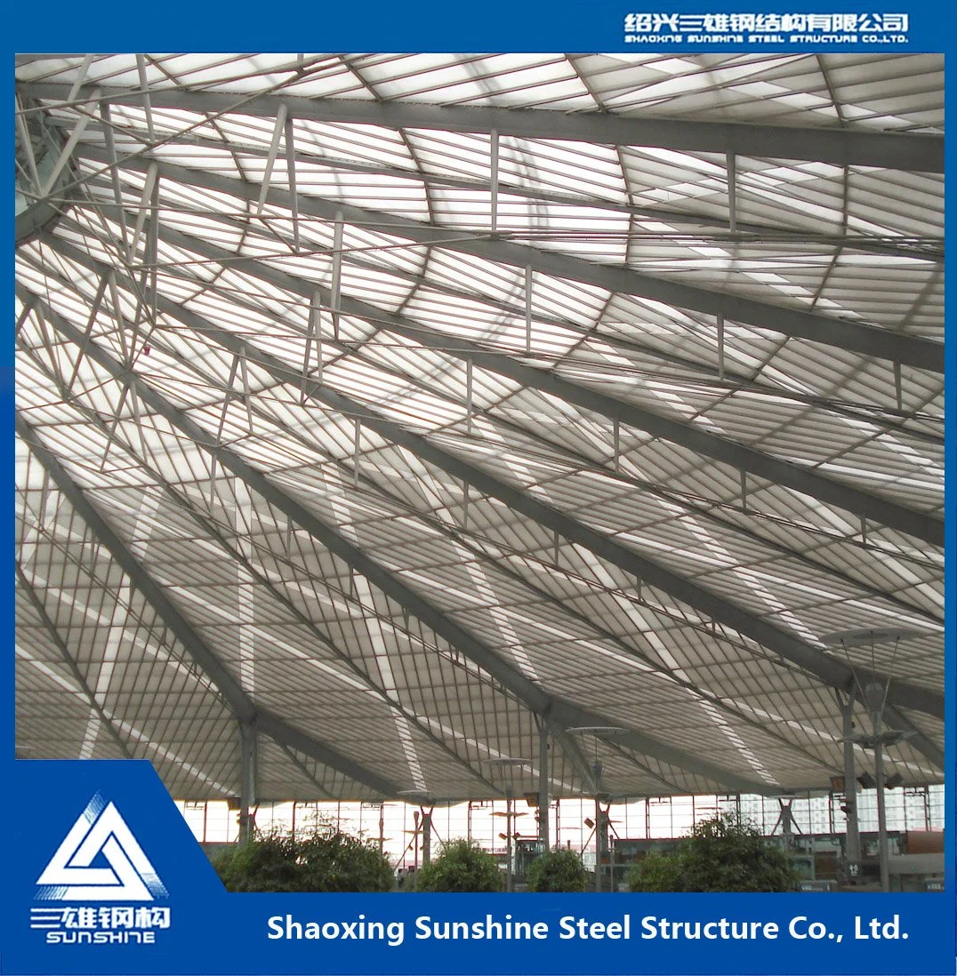 Prefabricated Light Steel Roof for Shanghai South Railway Station