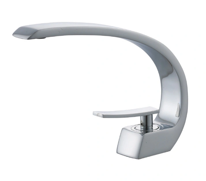 Luxury Modern Hot and Cold Mixed Water Basin Single-Handle Bathroom Basin Faucet for Sale