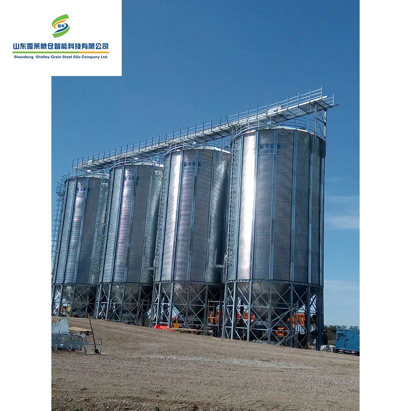 Silo de la tolva de fácil instalación el cono la parte inferior del Silo de grano