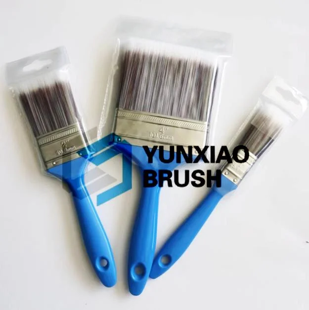 Factory Direct Price High Grade Bulk Paint Brushes Plastic Filaments Paint Brush with Plastic Handle