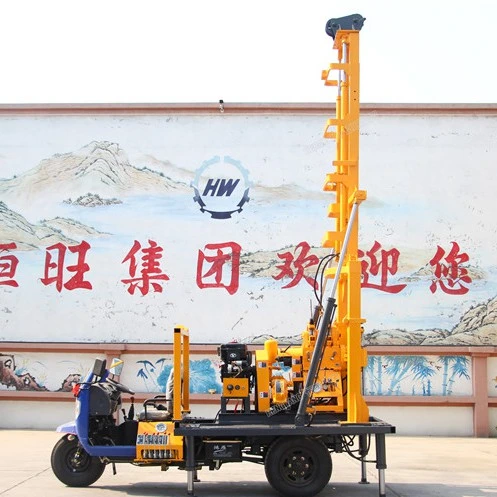 Nuevo portátil China máquina de perforación con bomba de lodo