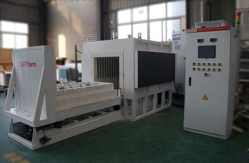 1200c 1400c Bogie Hearth Furnace Car Bottom Furnace Manufacturer