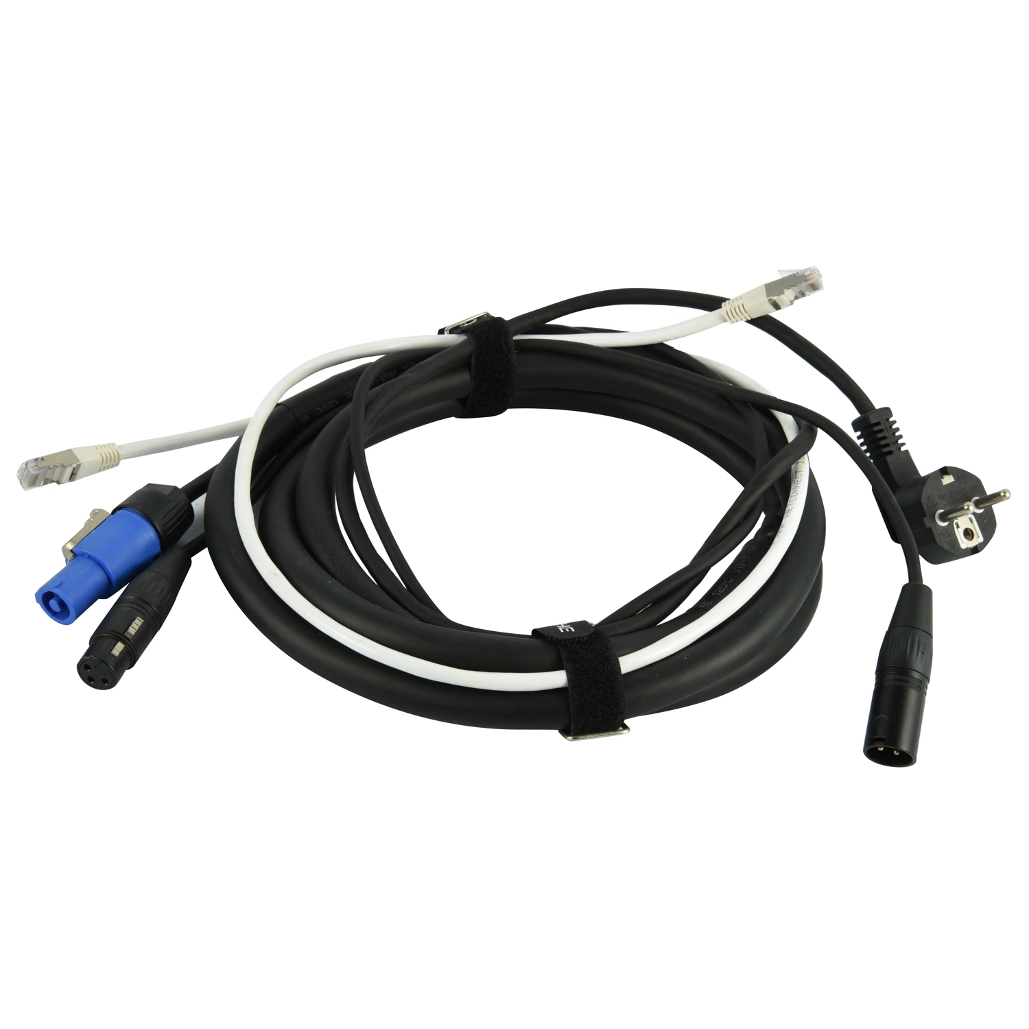 Cable de cable de altavoz Speakon para cables Speakon profesionales, de trocha 12 AWG Cable de Audio DJ Speaker Cable con corriente/bloqueo de torsión - 2 Conducto076