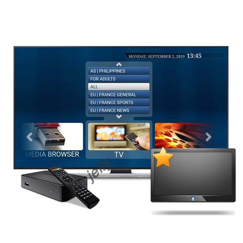 O IPTV M3u Painel de revendedor IPTV inteligente IPTV Teste Gratuito com xxx
