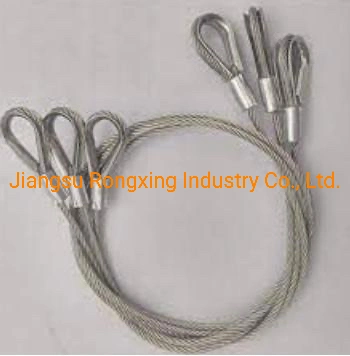 6X37+FC -40.0mm Press Steel Wire Rope Slings