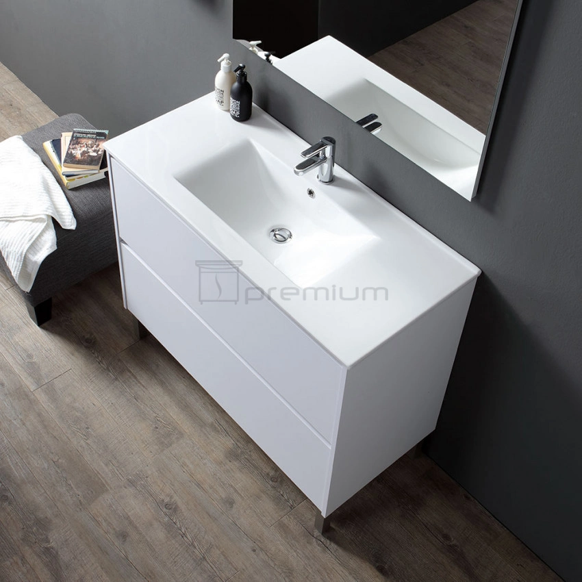 Wholesale/Supplier Bathroom Vanities Floor Mounted Bathroom Cabinet Mirror Bathroom Furniture