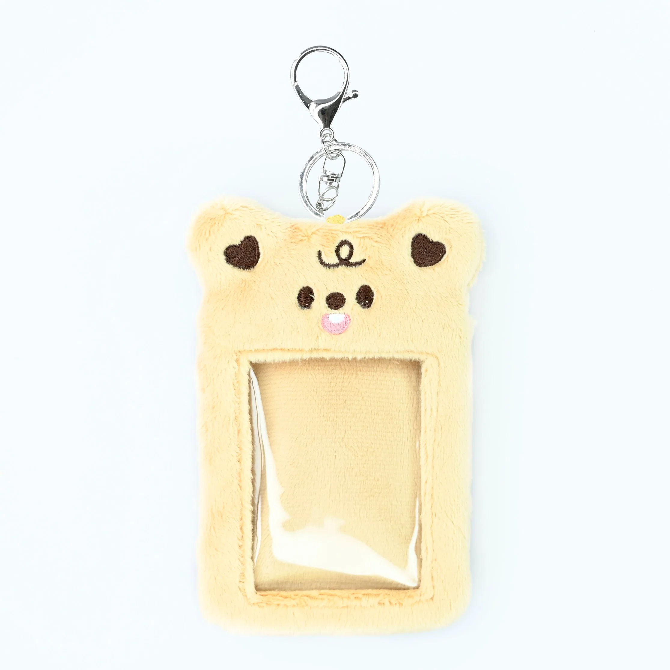 New Arrivals Animal Shape Photo Card Holder Plush Protector Ita Cover Bag