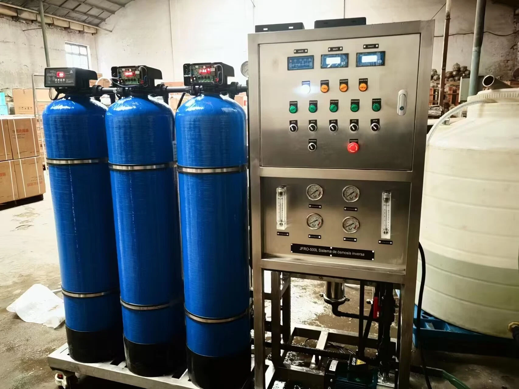 1000lph Reverse Osmosis Plant for Commercial Water Treatment Plant RO Plant System