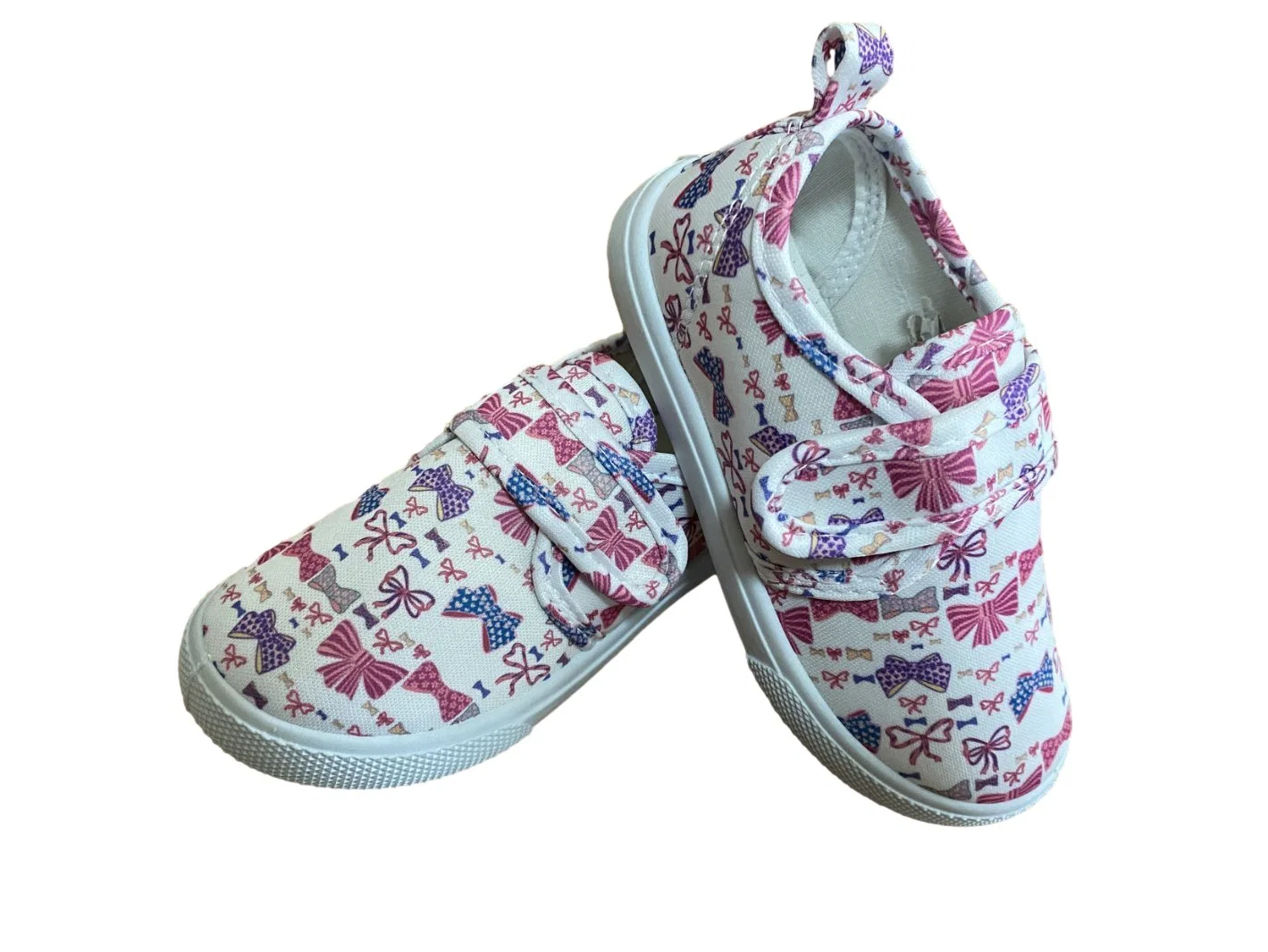 2023 Colorful Girls Love Prints Sneakers Kids Pvs Shoes Kids Footwear Canvas Shoes