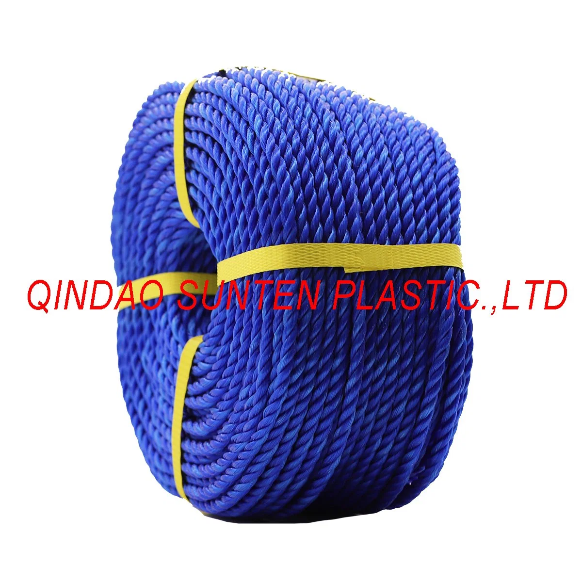 16mm Azul PP/Polipropileno/plástico/PE/Pesca/Marina/amarre/Twist/cuerda Danline trenzada para Filipinas