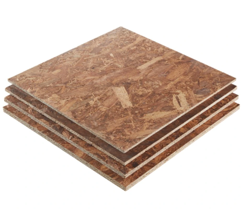 Environmentally Friendly and Healthy Mdi Glue B1 Grade Flame Retardant 2440*1220*9/12/15/18/20mm Pine OSB Furniture Board