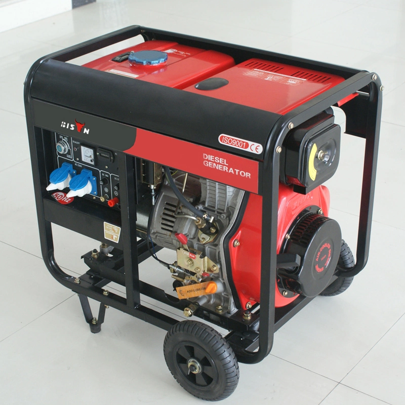 Bison (China) BS2500dce (H) 2kw 2kVA Elektrischer Start Kupferdraht Suqare Rahmen Silent Diesel Generator Ersatzteile Preis für Malaysia