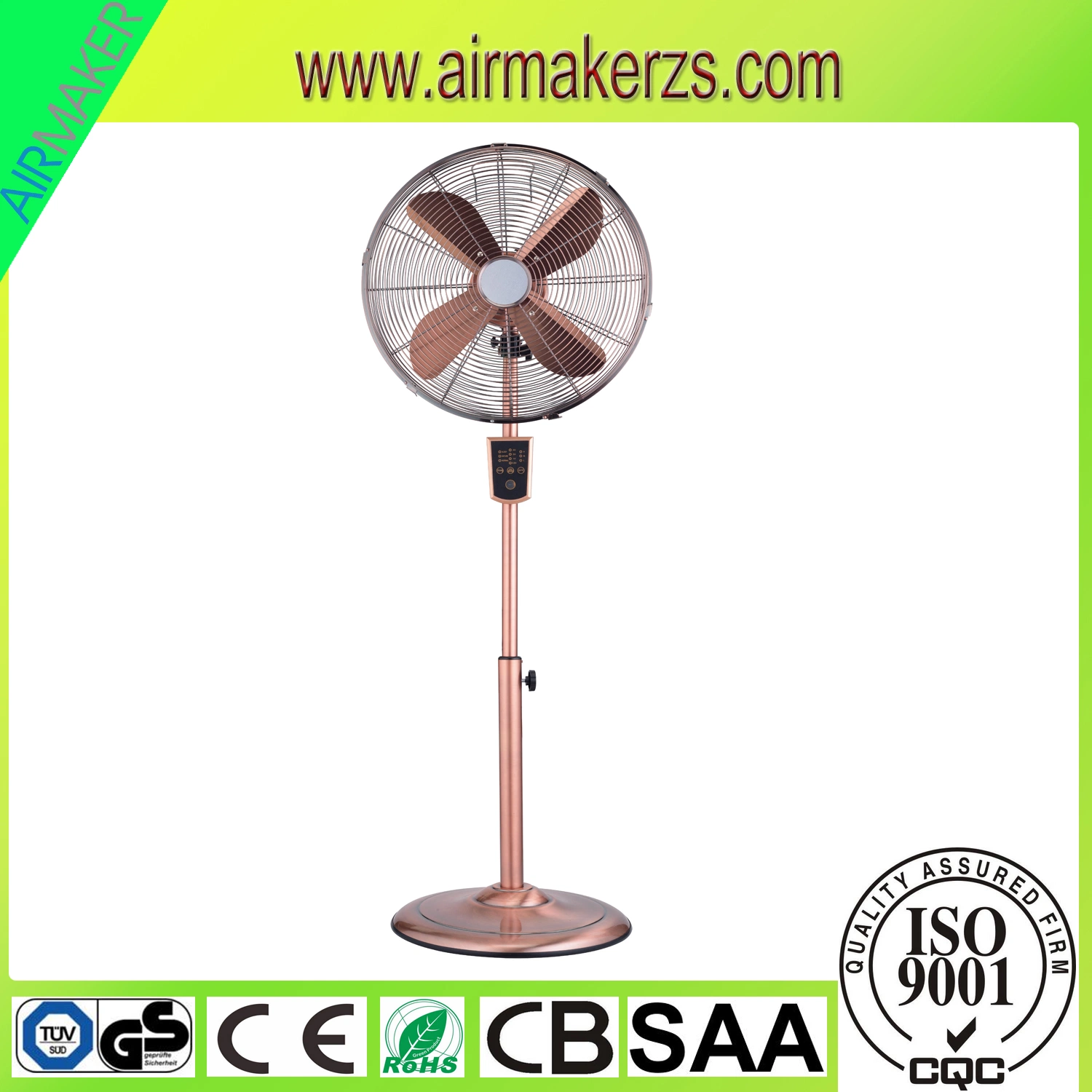 Suporte oscilante potente de 16 polegadas Ventoinha/Ventoinha eléctrica/Ventoinha industrial/ventilador com CE/SAA/GS