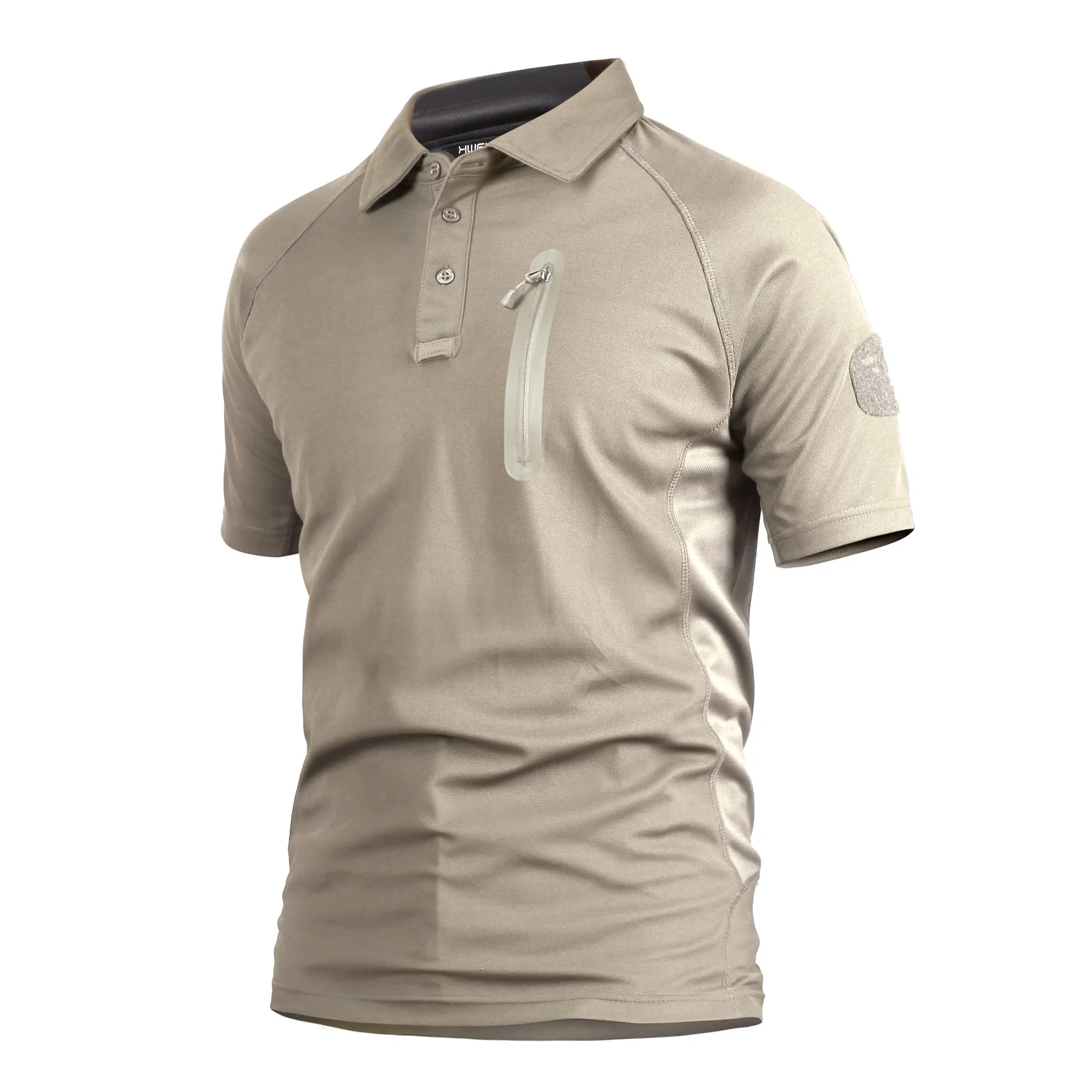 Men&prime; S Polo Shirt Quick Dry Performance Short Sleeve Tactical T-Shirt Pique Jersey Golf