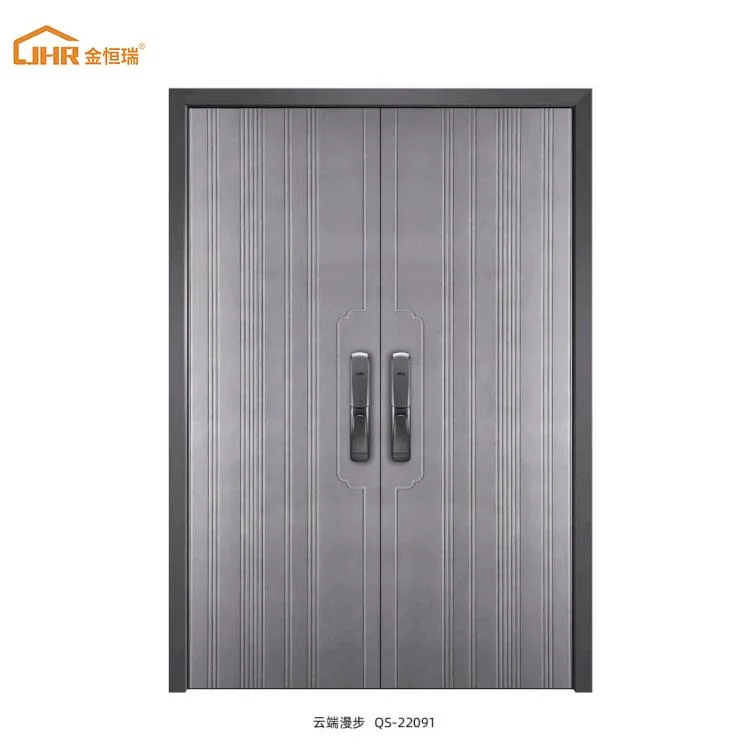 Metal Black Casement Steel Frame Glass Doors and Windows for Home