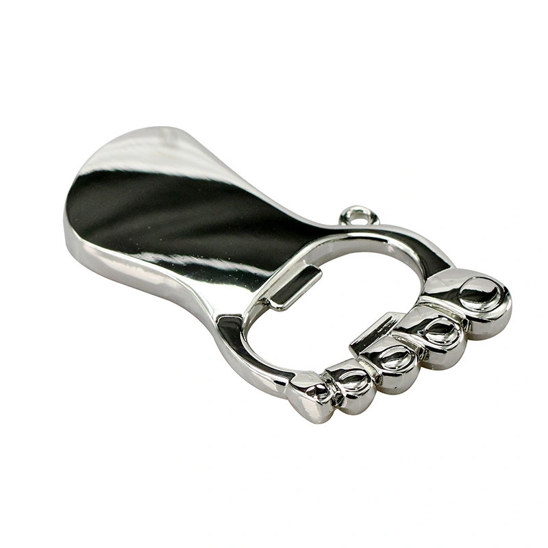 Advertising Gifts Personalized Foot Shape Beer Bottle Opener U-Disk Stainless Steel USB