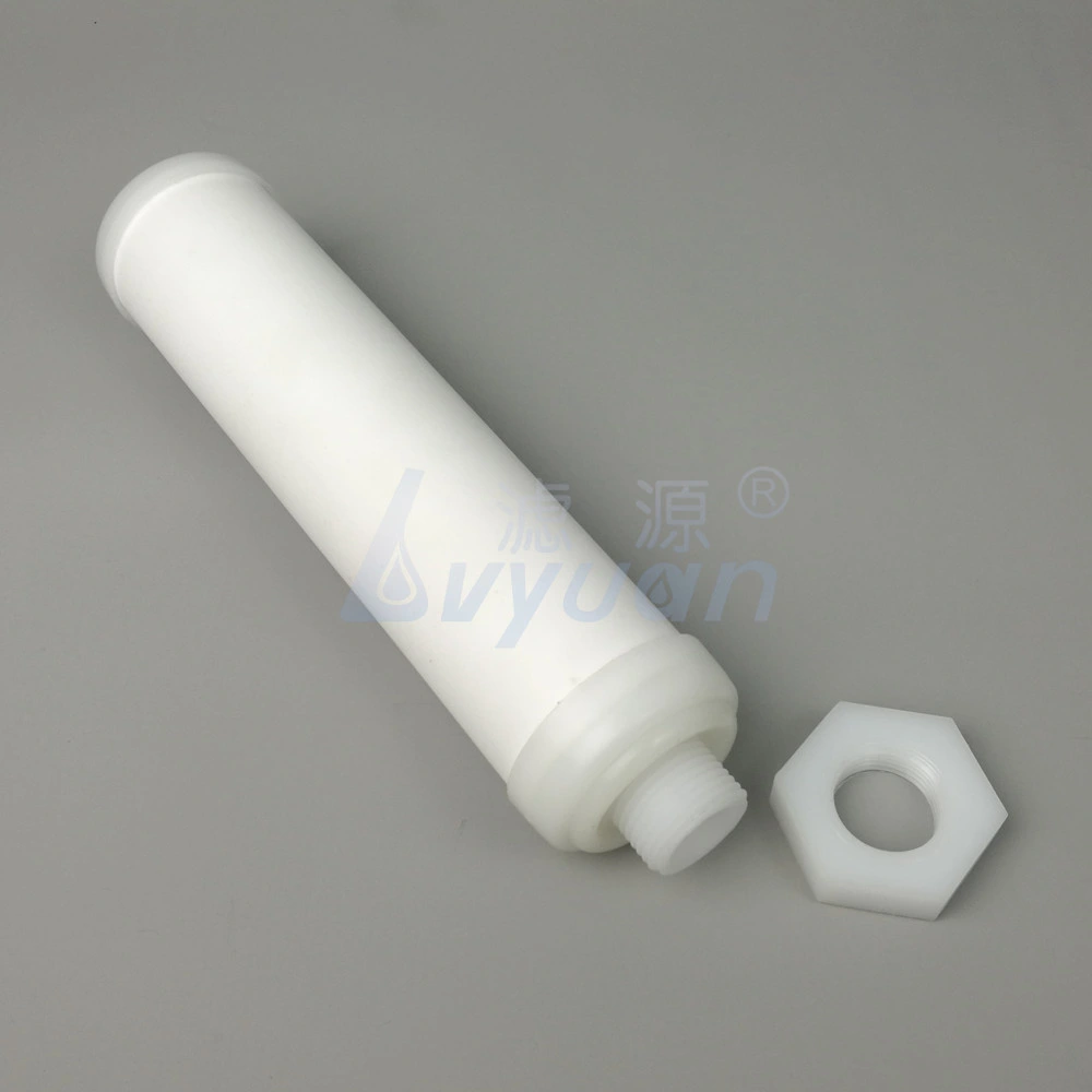 Micro Polyethlylene Tube Filter 25 40 Microns Sintered PE Filter for Air Compressor Machinery