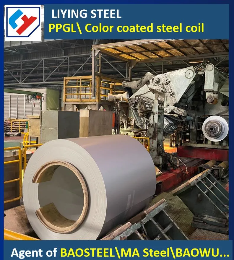 ASTM, JIS, GB, AISI, DIN, BS 500-1550mm Acero Galvalume PPGL