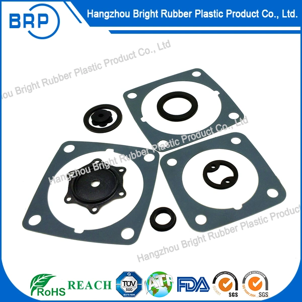 Ozone UV Oil Resistant Acm Rubber Gaskets for Cars