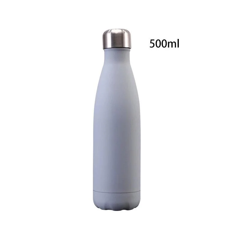 Wholesale/Supplier Creative Handle Lid Business Water Bottle Stainless Steel Double Wall Custom Color Drinking Bottle