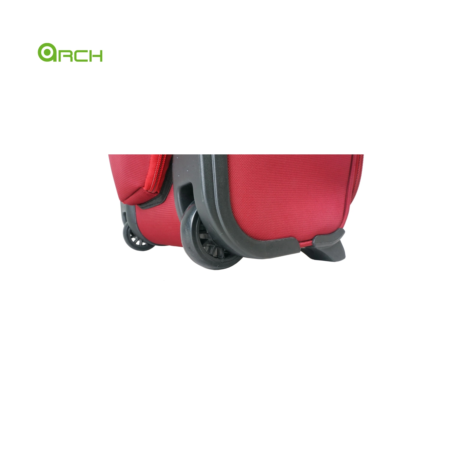 Fashion Travel Luggage Polyester Underseat Cabin Size with Aluminum Trolley System Skate Wheels Fg2122us